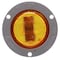 Truck-Lite 30 Series, Low Profile, Led, Yellow Round, 2 Diode, Marker Clearance Light, P3, Gray Polycarbonate 30071Y - alternate 1